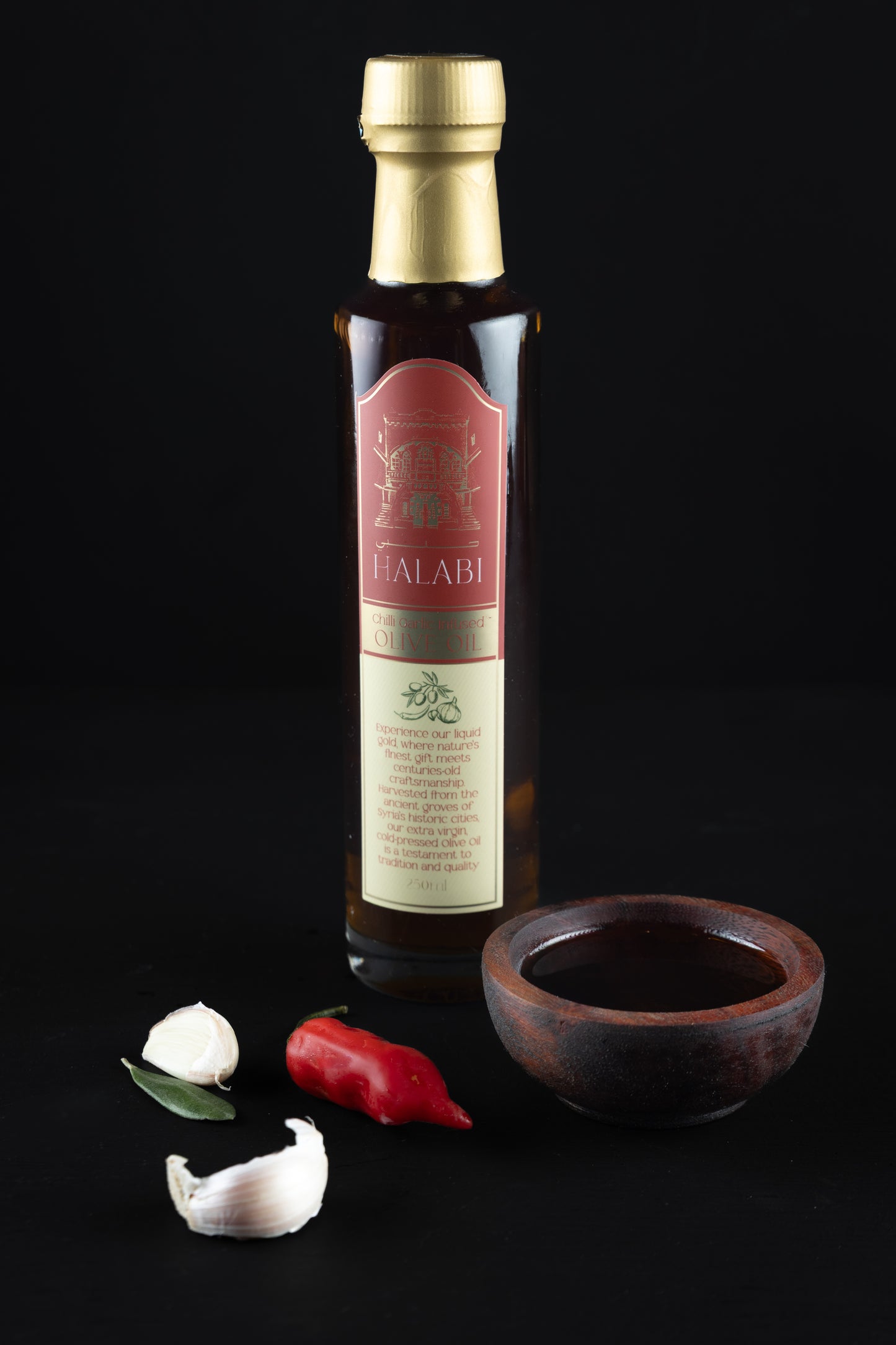 Chilli-Garlic Infused Olive Oil