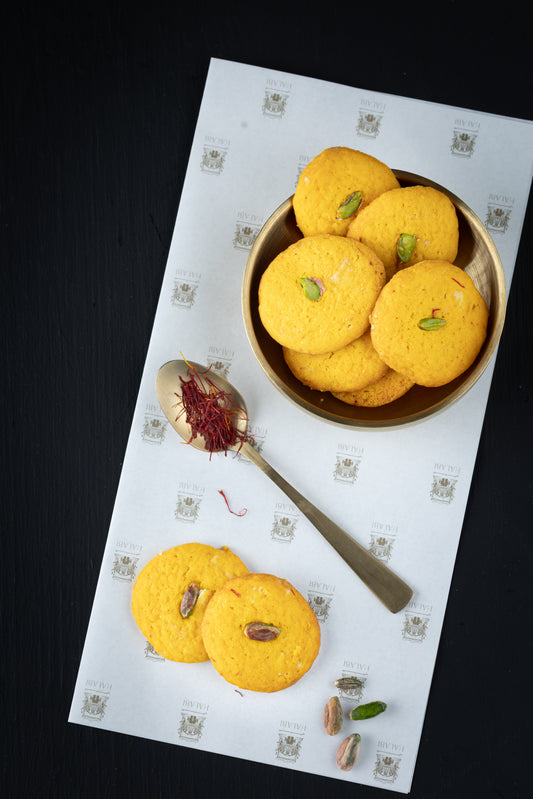 Saffron Pistachio Cookies